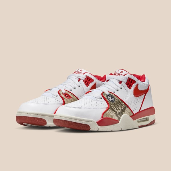 Air Stussy 4 ホワイト/レッド シューズ Air Stussy 4 ホワイト/レッド シューズ